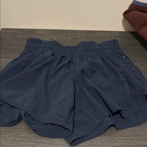 Lululemon Track That High-Rise Short Navy 3” Size 4